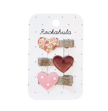 Heart Hair Clips Rockahula