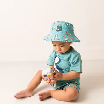 Kenzie the Puffin Shorts Blade & Rose