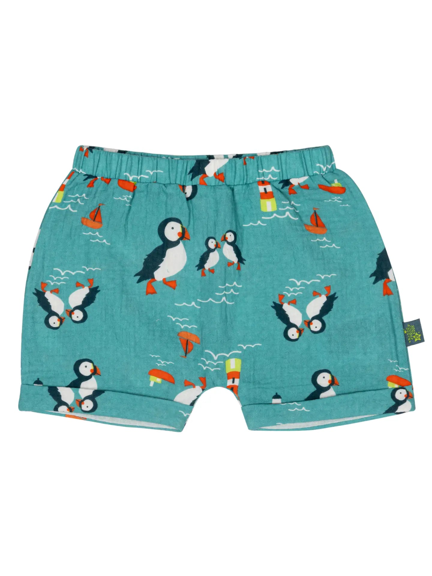 Kenzie the Puffin Shorts Blade & Rose