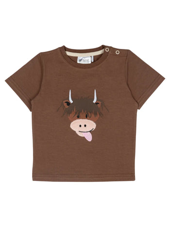 Highland Cow  T-shirt Blade & Rose
