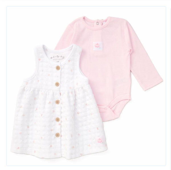 Rock-a-Bye Baby Dress & Body top Set