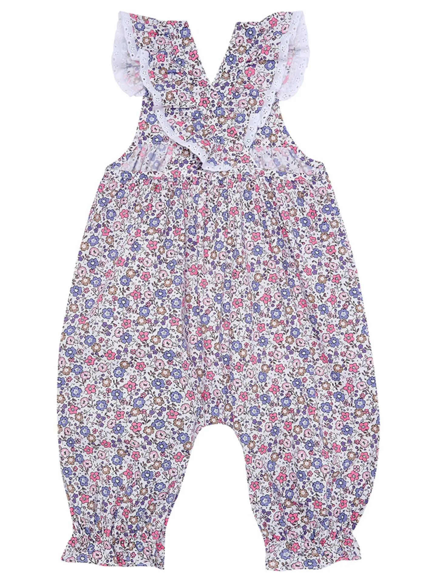 Milly Floral Dungarees