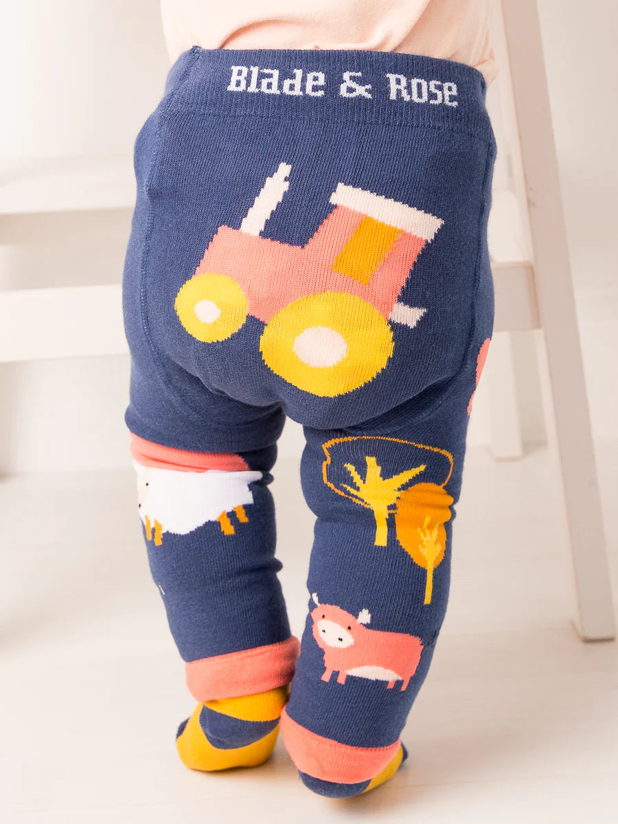 Meadow Farmyard Leggings Blade & Rose