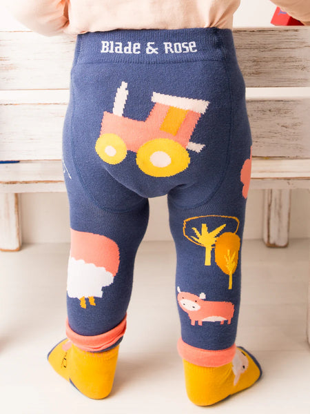 Meadow Farmyard Leggings Blade & Rose