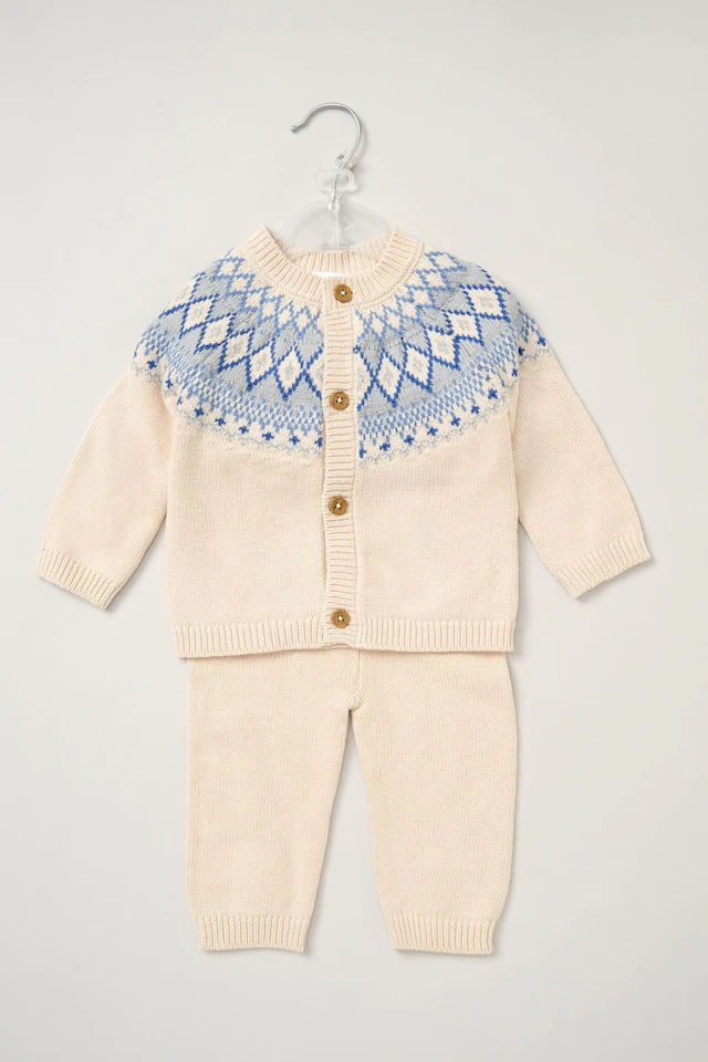 Fairisle Knit Set Rock-A-Bye Baby Boutique