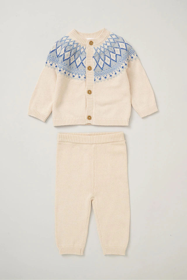 Fairisle Knit Set Rock-A-Bye Baby Boutique