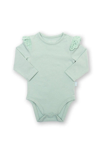 Kite Broderie Soft Spruce Bodysuit Body Top