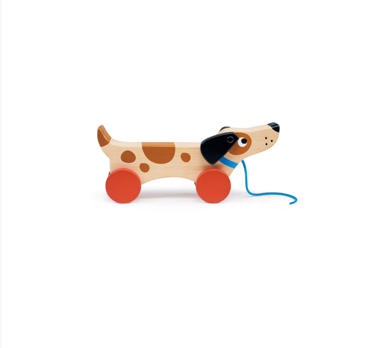 Puppy on Wheels Wooden Toy Mentari