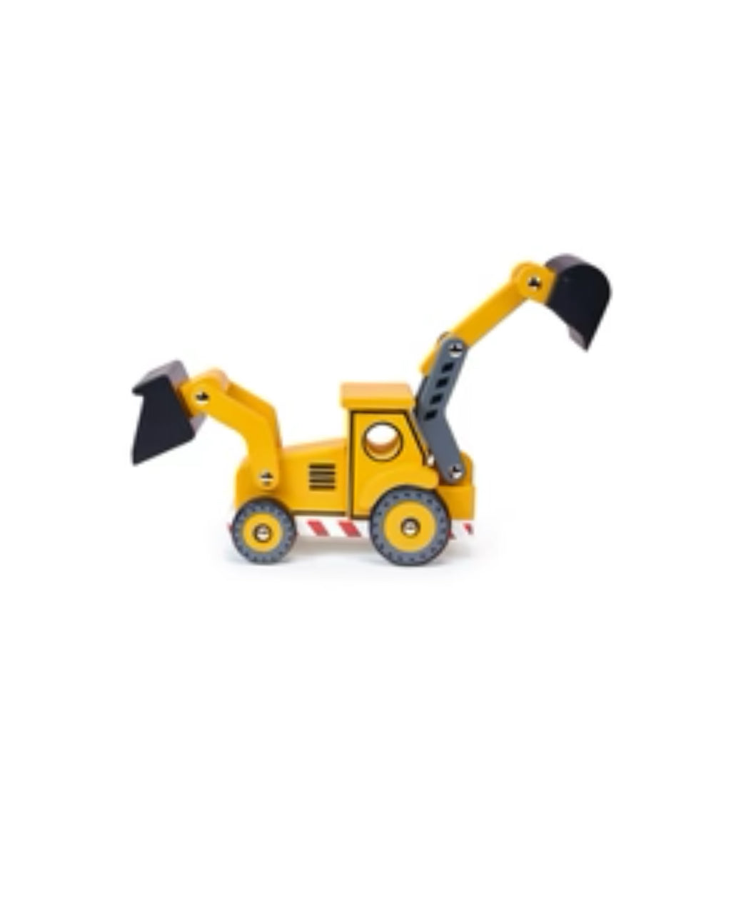 Back Hoe Digger Wooden Toy Mentari