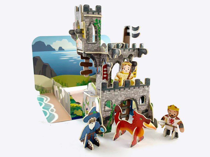 Legends Castle  Pop-out Playpress Playset