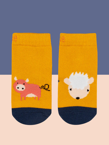 Meadow Farmyard Socks Blade & Rose