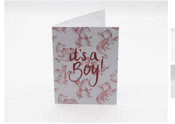It’s a boy- Dragon Greeting Card