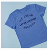 Ice Cream Appreciation Society Blue T-Shirt