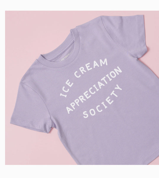 Ice Cream Appreciation Society Lavender T-Shirt