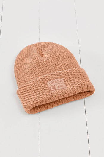 Volcanic Orange Beanie Hat Grass & Air