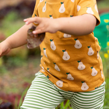 Summer Pears T-Shirt & Jogger Play Set Little Green Radicals