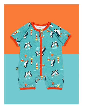 Kenzie the Puffin Summer Romper Blade & Rose
