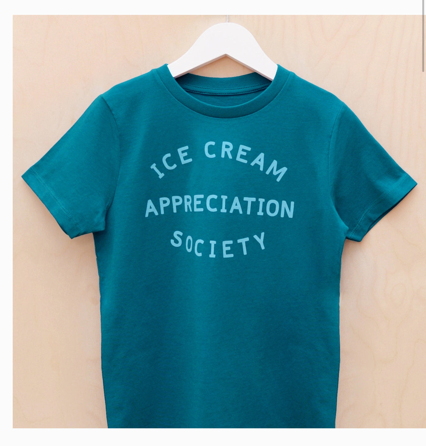 Ice Cream Appreciation Society Ocean T-Shirt