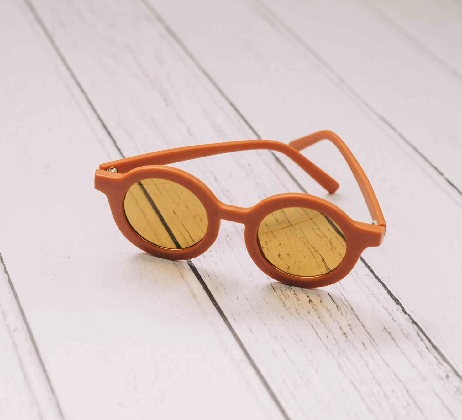 Rust Burnt Orange Sunny Cove Sunglasses