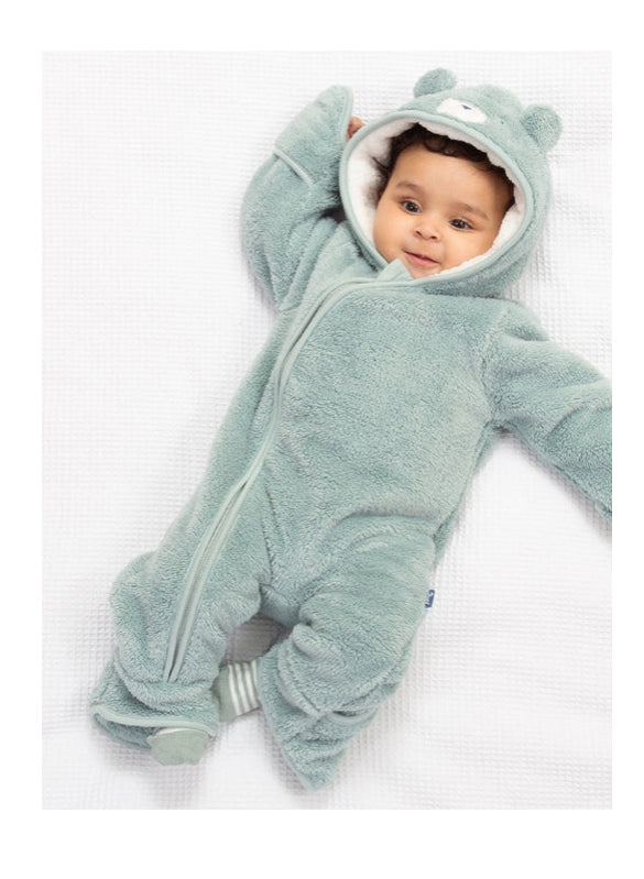 Kite Baby Bear Fleece Pramsuit