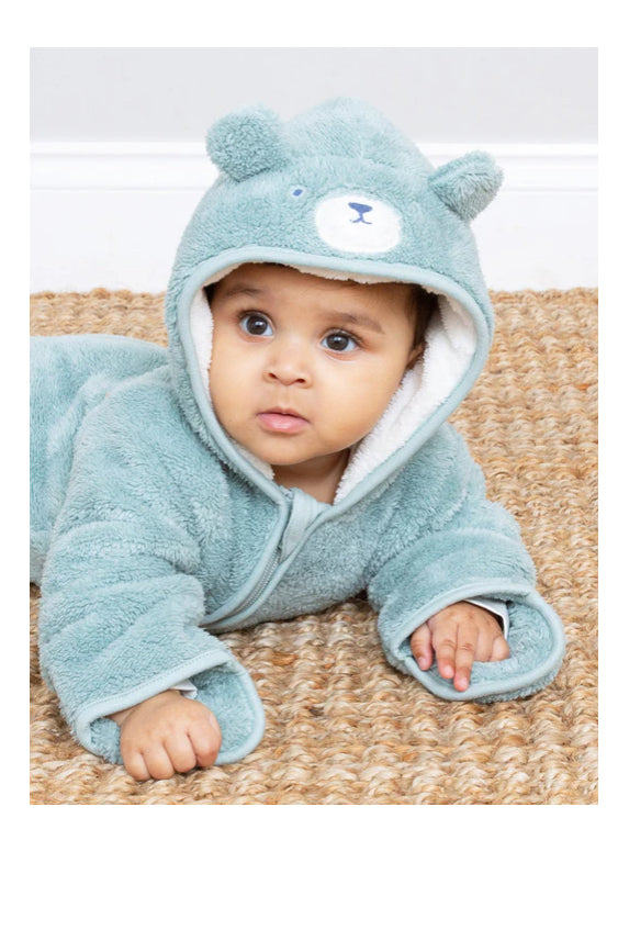 Kite Baby Bear Fleece Pramsuit