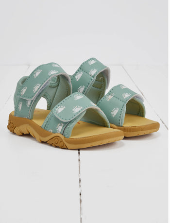 Kids Pistachio Colour-Changing Sandals Grass & Air