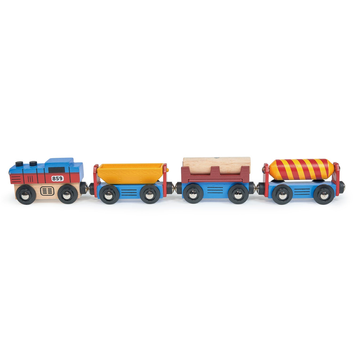 The Cargo Train Set Wooden Toy