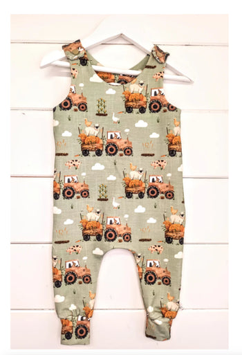 Sage Farm Ride  Romper from Freckles & Daisies