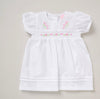 Rock-a-Bye Baby White Dress & Headband Set