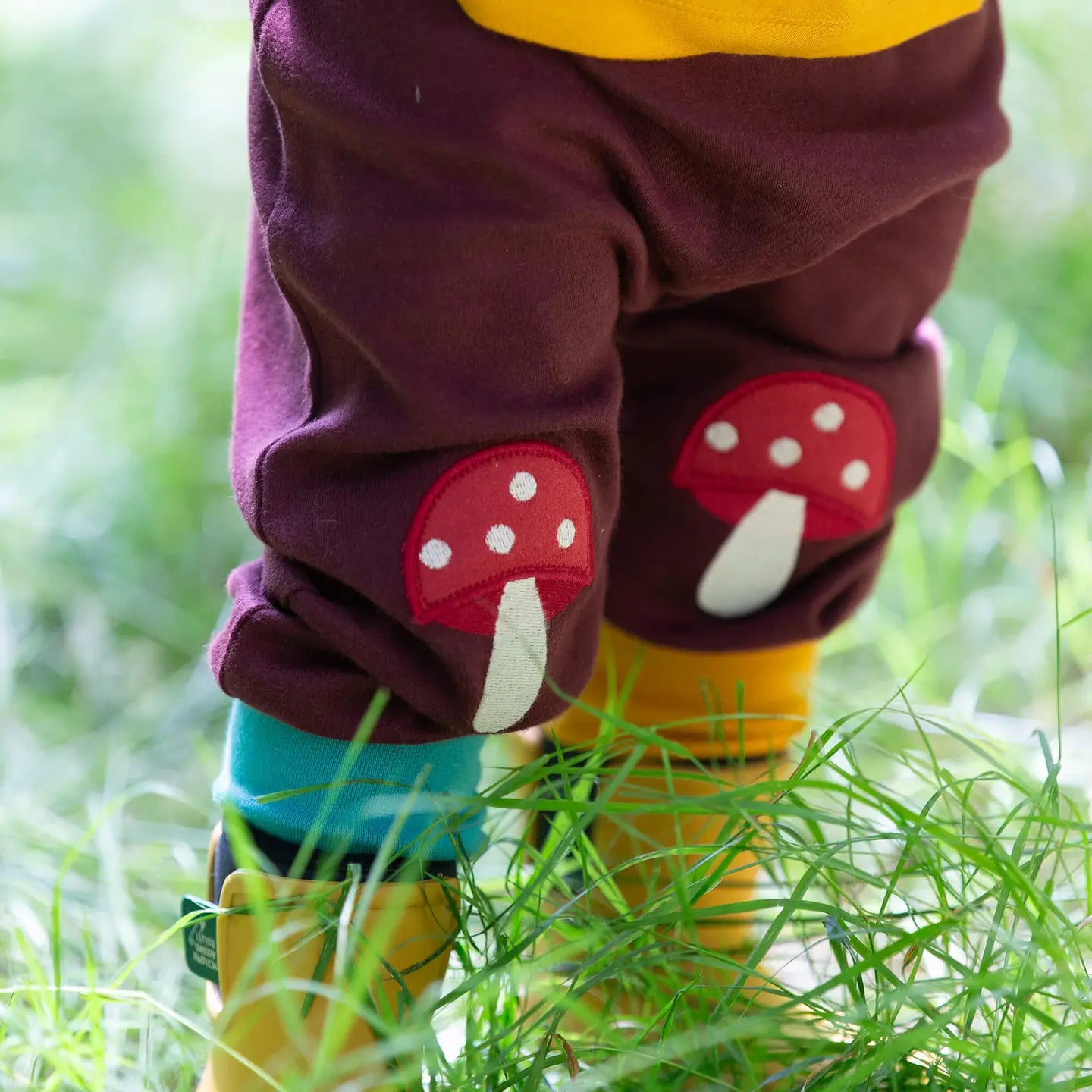Toadstool Knee Patch Joggers Little Green Radicals
