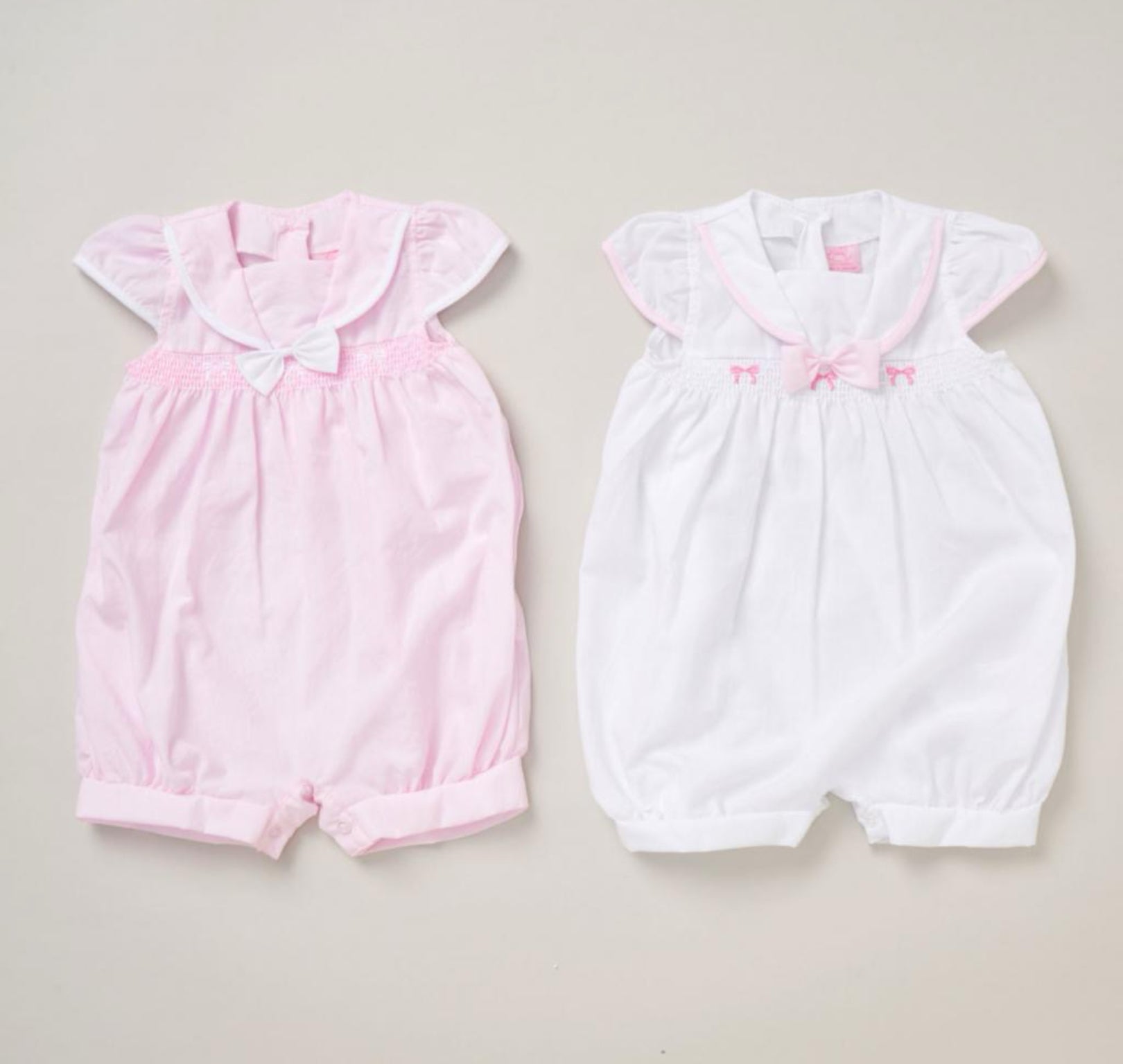 Rock-a-Bye Baby Pink  Romper