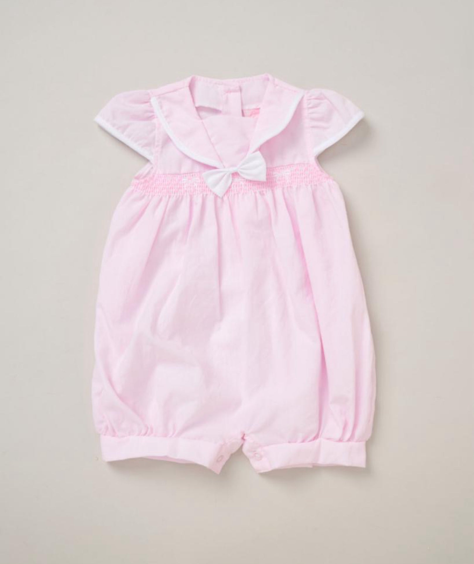 Rock-a-Bye Baby Pink  Romper