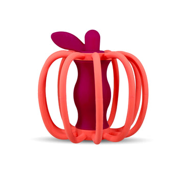 Raz Apple Grip Baby Teether & Rattle