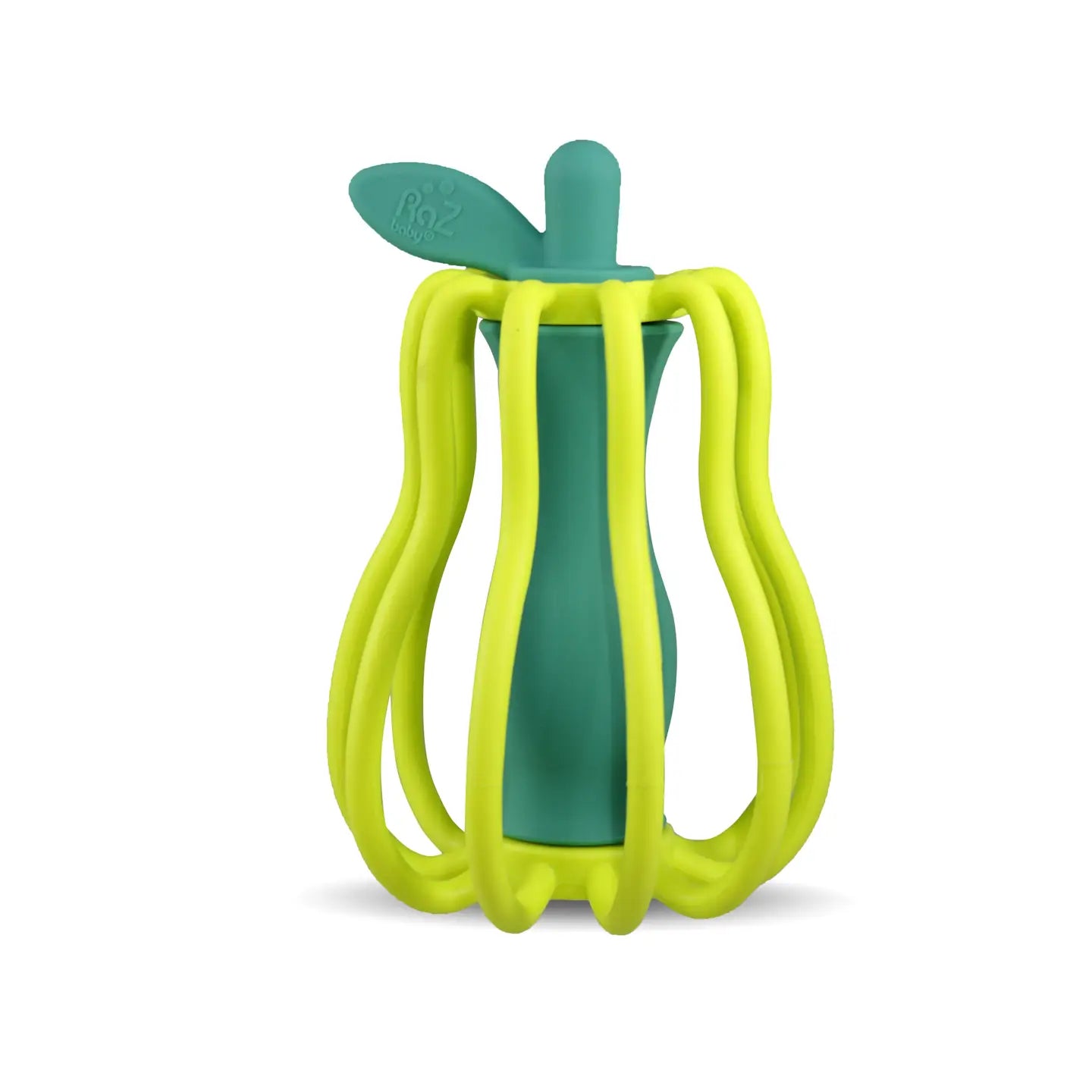 Raz Pear Grip Baby Teether & Rattle
