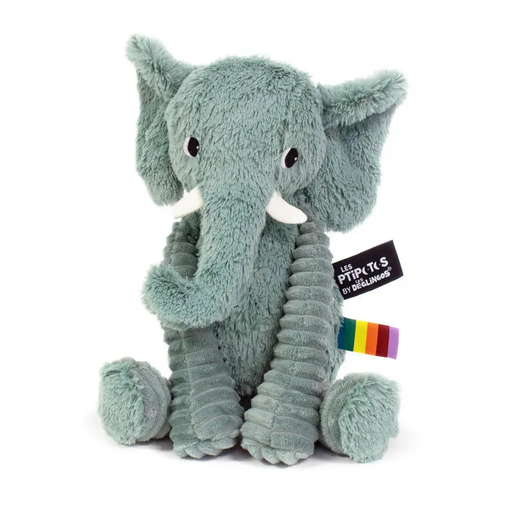 Eddie the Elephant - Plush Toy Les Ptipotos