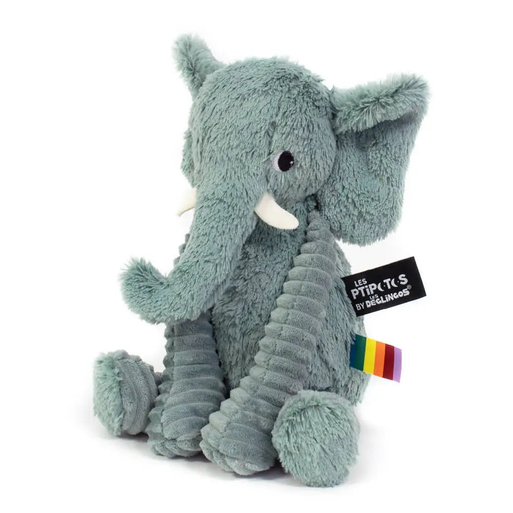 Eddie the Elephant - Plush Toy Les Ptipotos
