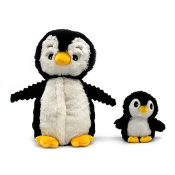 Poppy the Penguin & Baby - Plush Toy Les Ptipotos