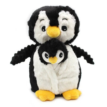 Poppy the Penguin & Baby - Plush Toy Les Ptipotos