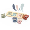 Animal  Puzzle Wooden Toy Speedy Monkey