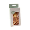 Wooden Teether & Rattle set Blush