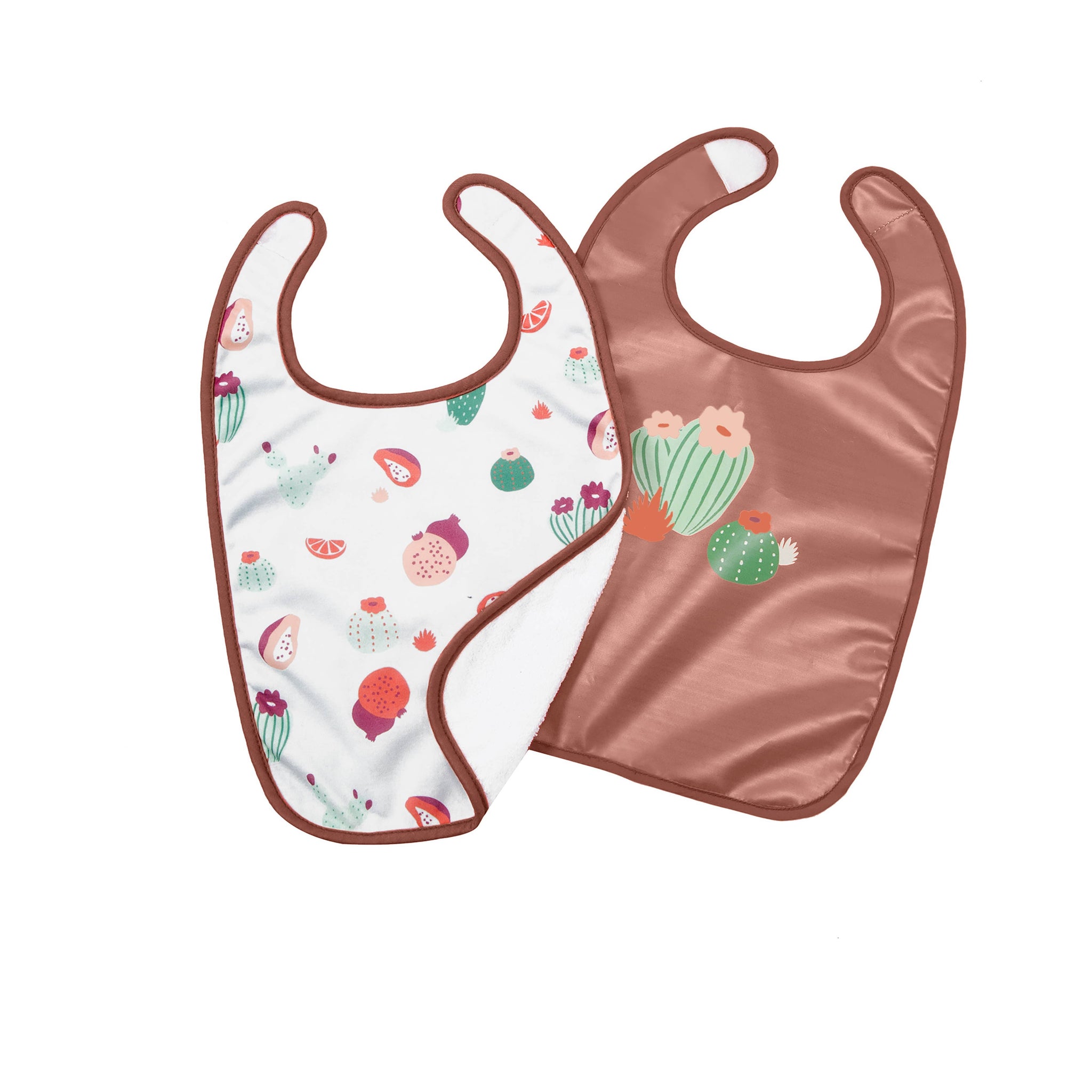 BTL Set of 2 Bibs - Cactus Garden