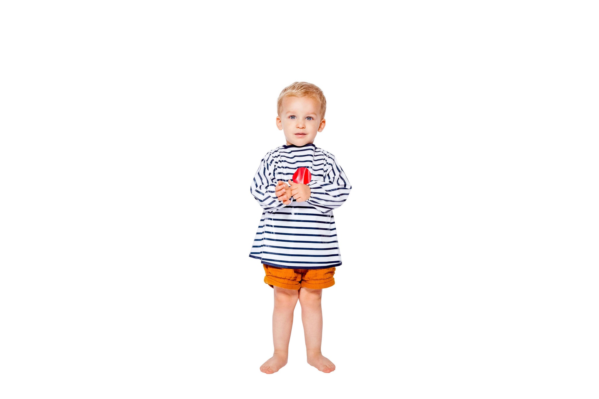 BTL Waterproof Smock - Blue Stripes