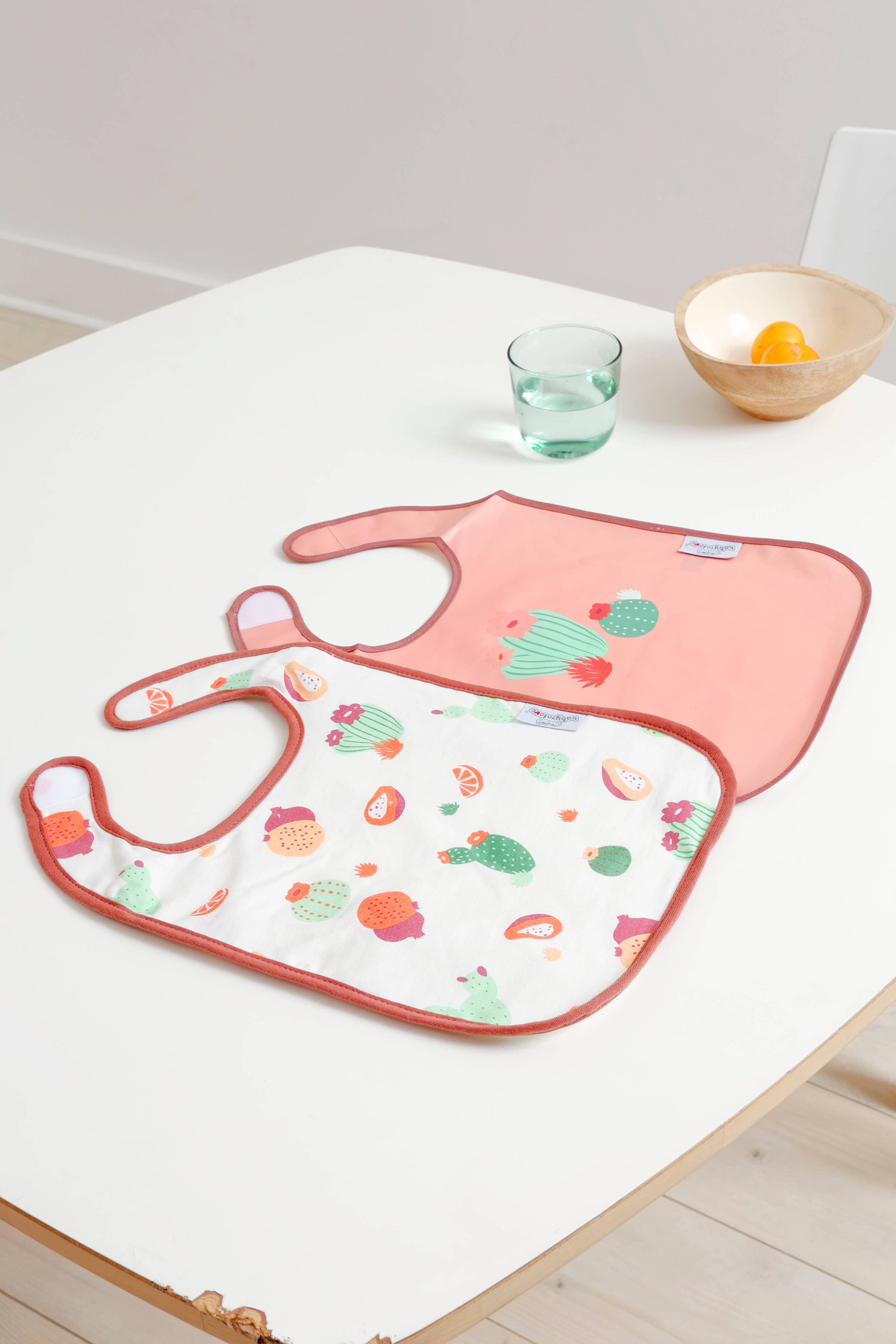 BTL Set of 2 Bibs - Cactus Garden