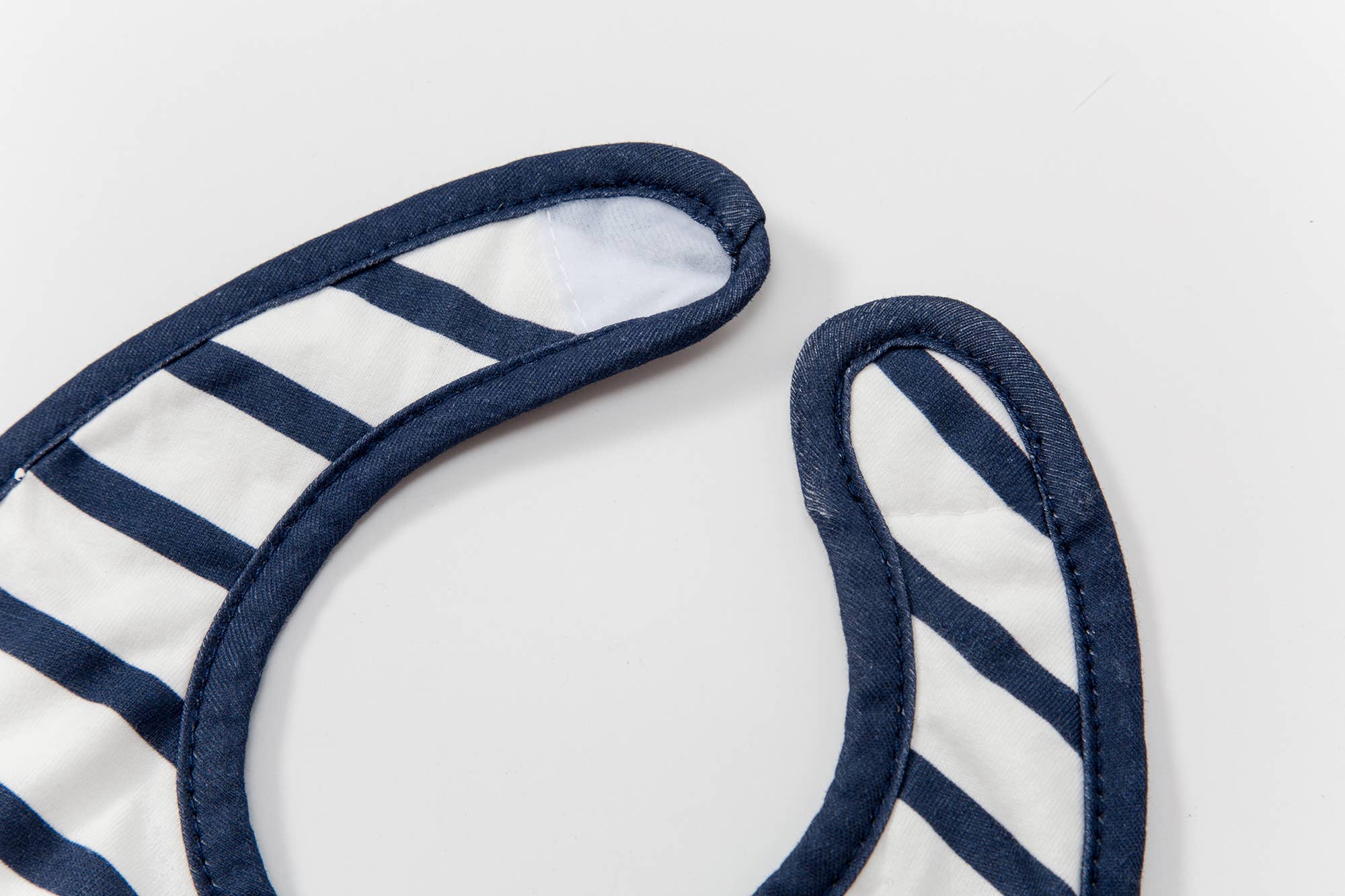 BTL Set of 2 Bibs - Blue Stripes