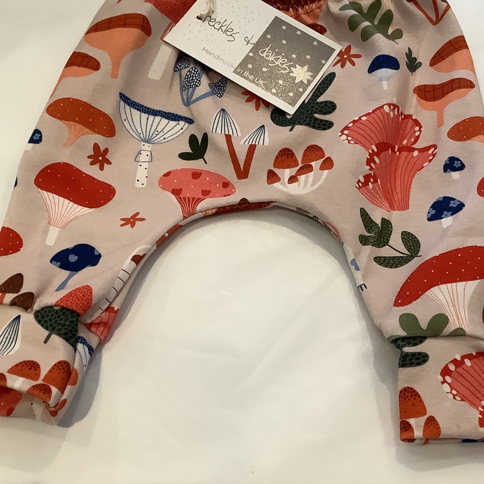 Fungi Toadstool Neutral leggings from Freckles & Daisies