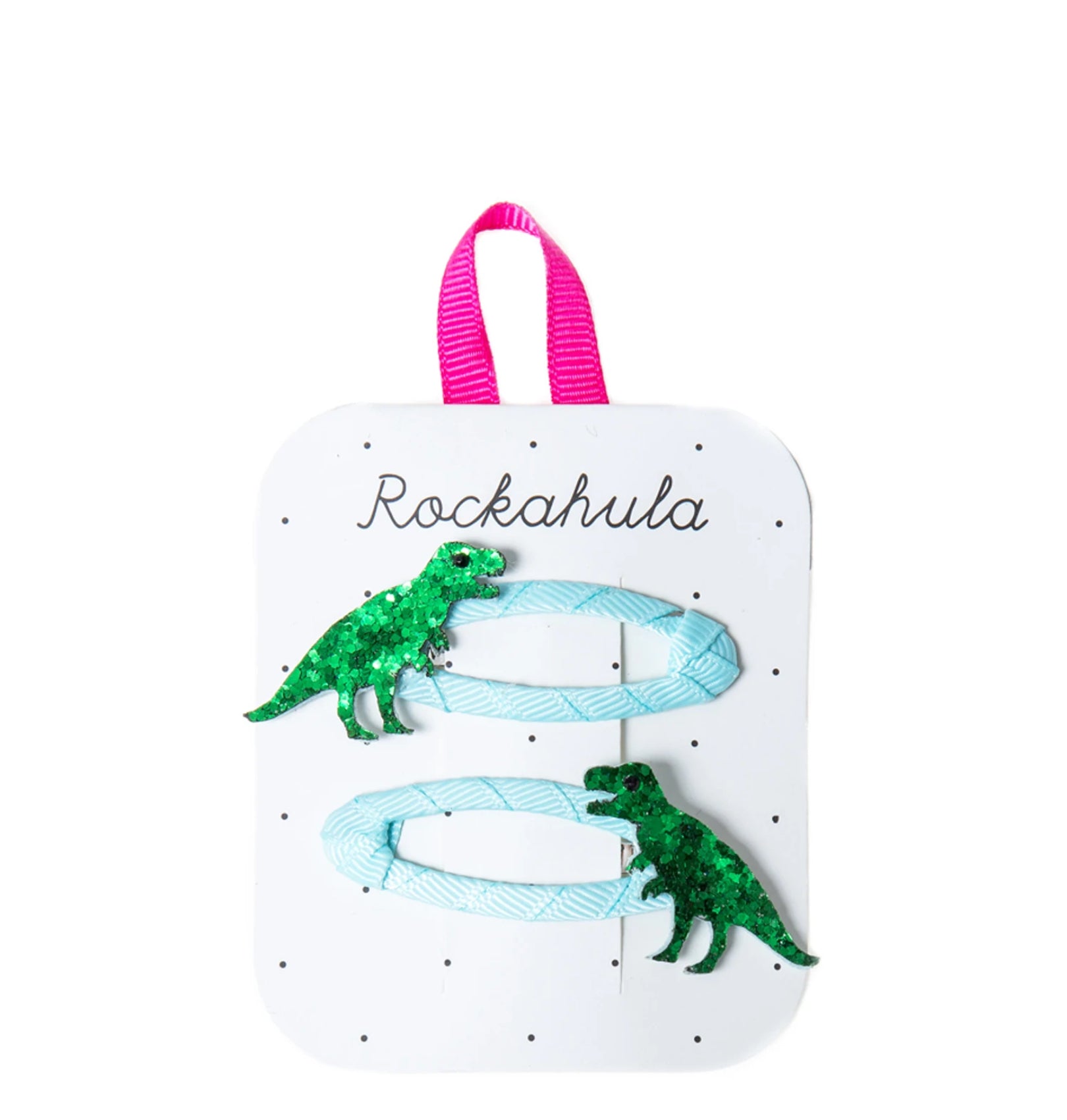 Rockahula T-Rex Glitter Hair Clips