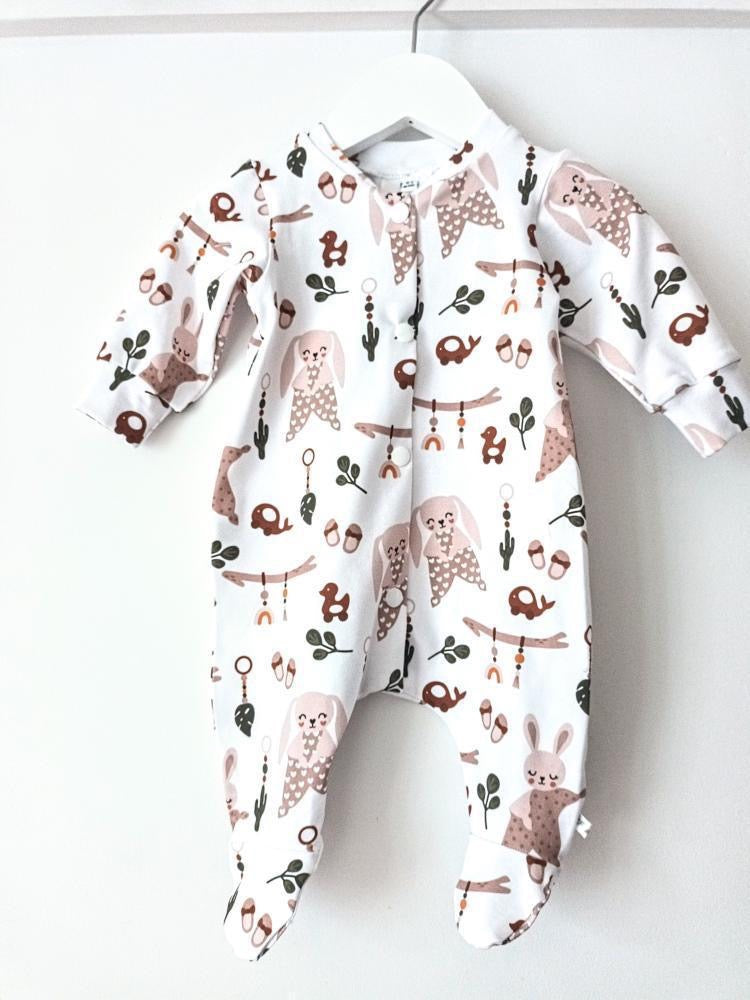 Nursery Print Sleepsuit from Freckles & Daisies