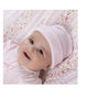 Emile et Rose Novel Baby Pink Velour Pull On Hat