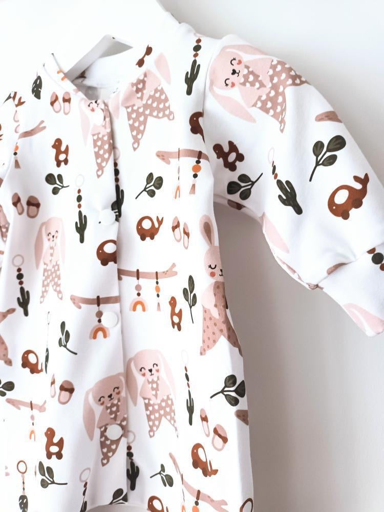 Nursery Print Sleepsuit from Freckles & Daisies