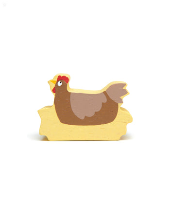 Tenderleaf Toys Farmyard Hen Wooden Toy